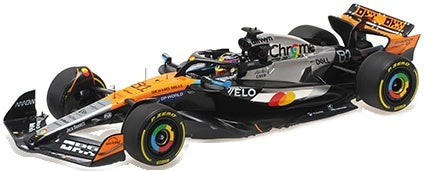 McLaren F1 Team MCL39 #81 2nd British GP 2025 Oscar Piastri 1:18 Scale Diecast Car – Minichamps