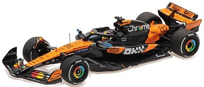 McLaren F1 Team MCL39 #81 Hungarian GP 2025 Oscar Piastri 1:43 Scale Diecast Car – Minichamps
