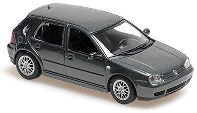 Volkswagen Golf Mk4 1999 Metallic Grey 1:43 Scale Diecast Car – MaXichamps