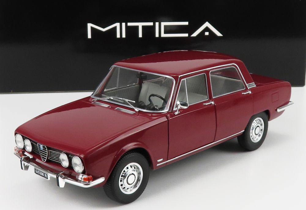 Alfa Romeo 1750 Berlina Series 1 1968 Prugna 525 1:18 Scale Diecast Model Car – Mitica