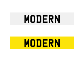 Model Car DIY Vinyl Number Plates | Custom Registration Plates for 1:18 & 1:24 Scale Models