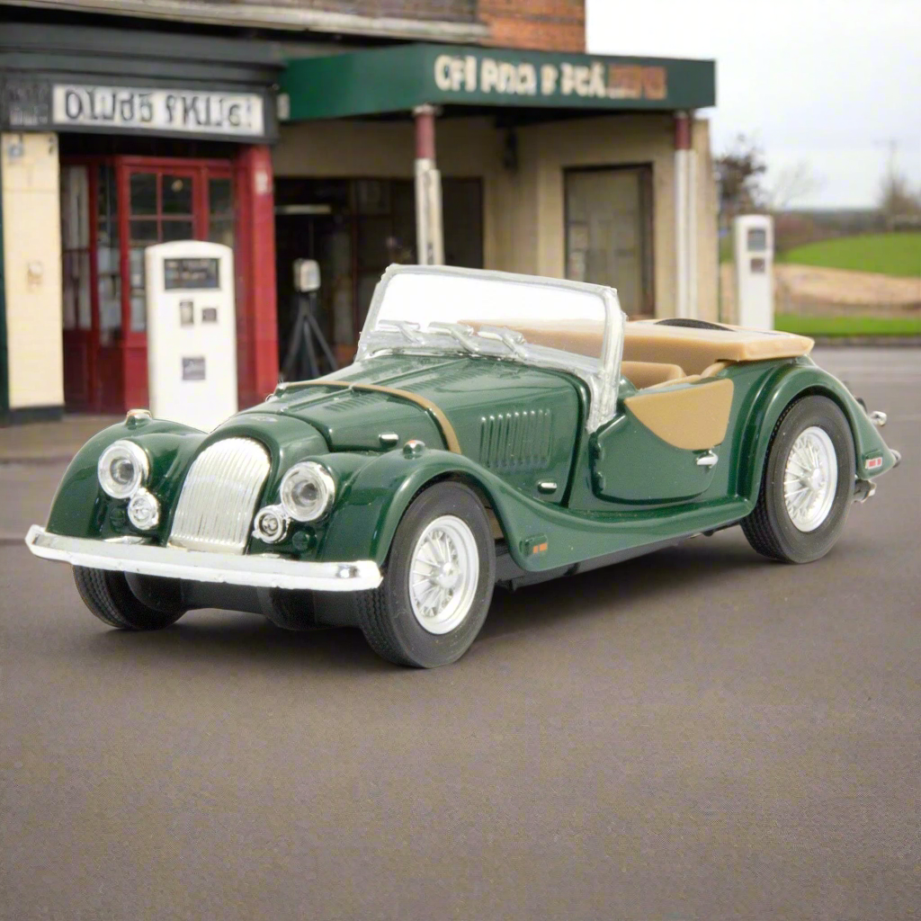 Morgan Plus 8 green - 1:43 Scale Model Car