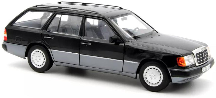 Mercedes-Benz 300 D T-Modell Blueblack Metallic 1990 1:18 Scale Diecast Car – Norev
