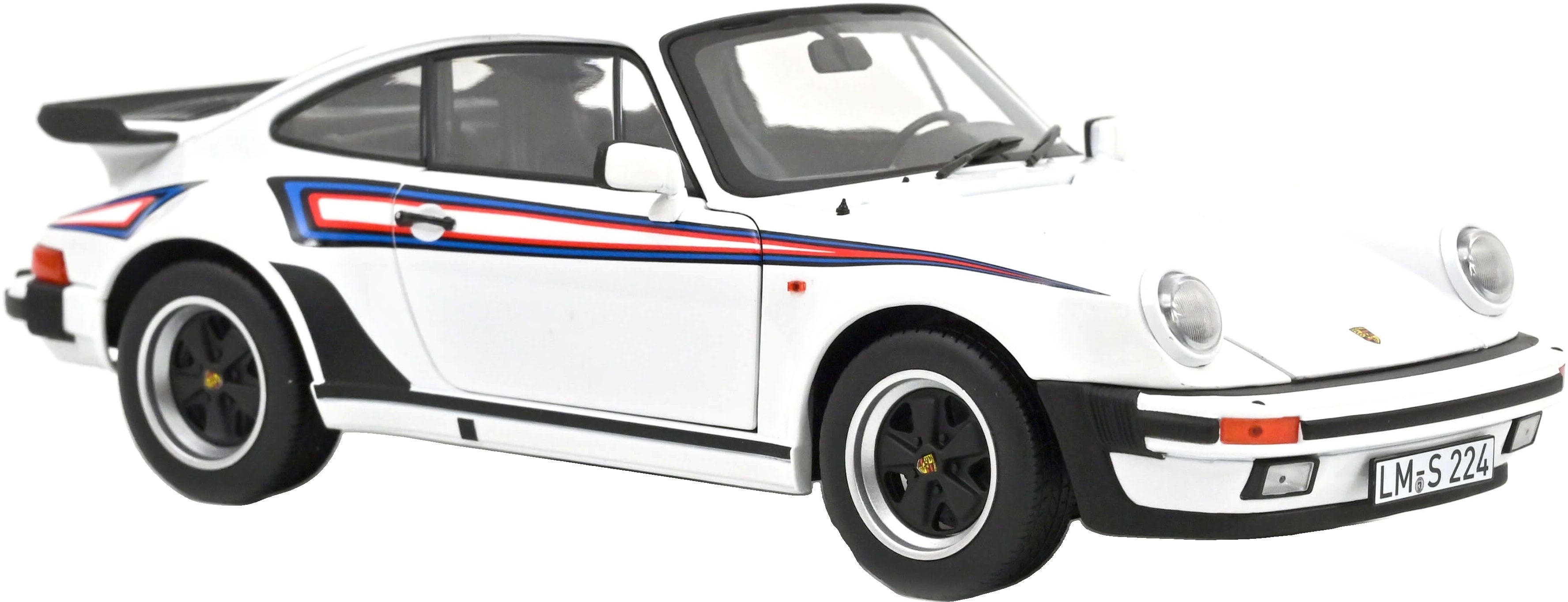 Porsche 911 Turbo 3.3 White 1980 1:18 Scale Diecast Car – Norev