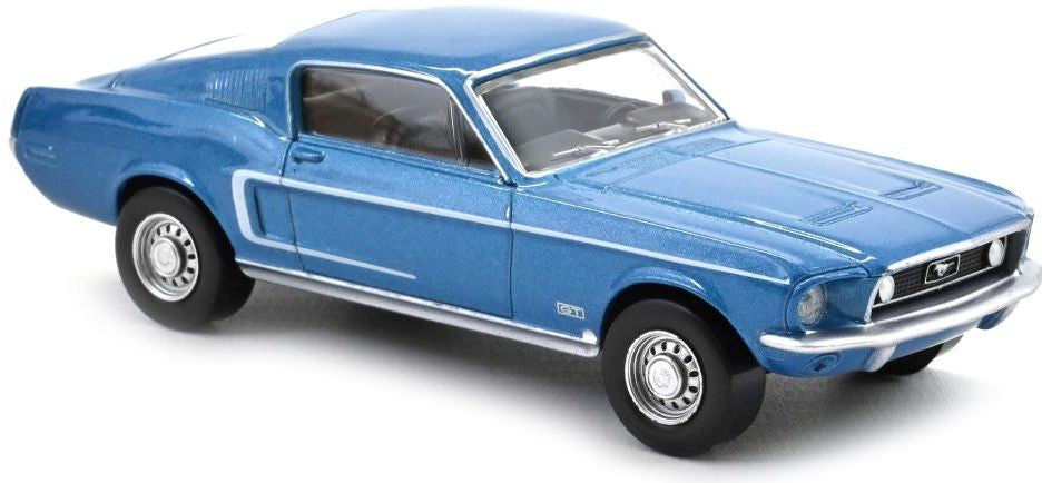 Ford Mustang GT Fastback 1968 Acapulco Blue 1:43 Scale Norev Diecast Model Car