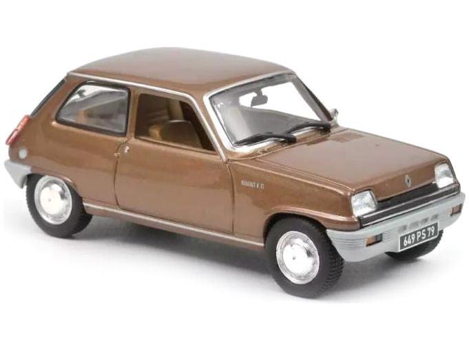Renault 5 TL 1974 brown metallic 1:43 Scale