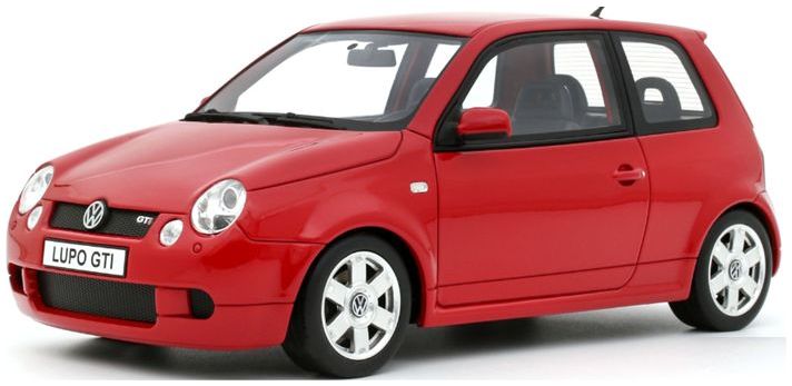 Volkswagen Lupo GTi Tornado Red 2001 1:18 Scale OttOmobile Resin Model Car