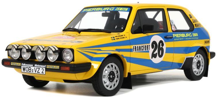 Volkswagen Golf GTi Mk1 GR.2 P. Eklund Monte Carlo 1980 1:18 Scale OttOmobile Resin Model Car