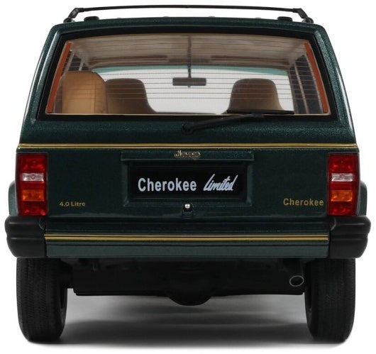Jeep Cherokee XJ Limited Hunter Green 1995 1:18 Scale Resin Car – OttOmobile