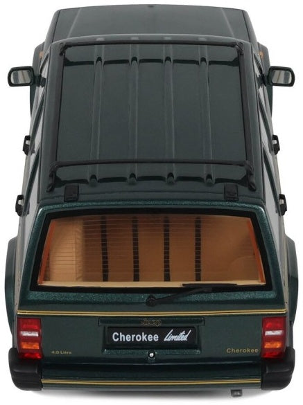 Jeep Cherokee XJ Limited Hunter Green 1995 1:18 Scale Resin Car – OttOmobile