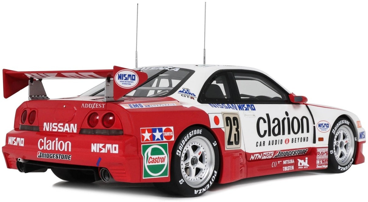 Nismo GT-R LM 1996 #23 K. Hoshino/M. Hasemi T. Suzuki 1:18 Scale Resin Car – OttOmobile Samurai Collection-OttOmobile-Diecast Model Centre