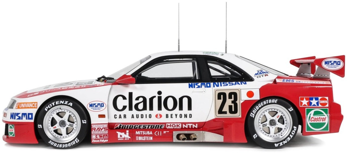 Nismo GT-R LM 1996 #23 K. Hoshino/M. Hasemi T. Suzuki 1:18 Scale Resin Car – OttOmobile Samurai Collection-OttOmobile-Diecast Model Centre