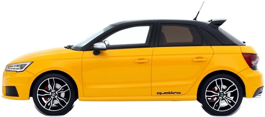 Audi S1 Sportback Vegas Yellow 2015 1:18 Scale Resin Car – OttOmobile