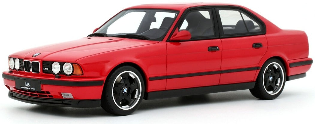 BMW E34 M5 20 Jahre Mugello Red 274 1992 1:18 Scale Resin Car – OttOmobile Samurai Collection-OttOmobile-Diecast Model Centre
