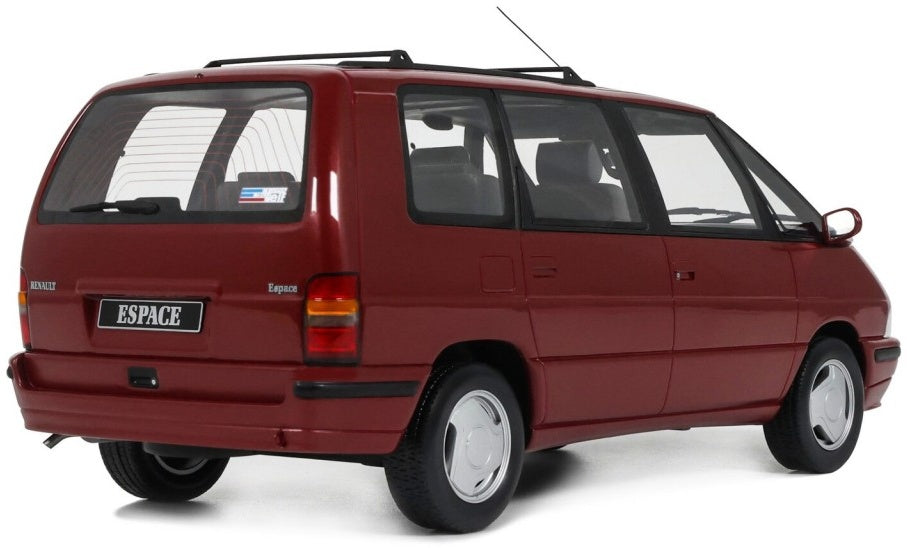 Renault Espace RXE V6 I Malaga Red 1991 1:18 Scale Resin Car – OttOmobile Samurai Collection-OttOmobile-Diecast Model Centre
