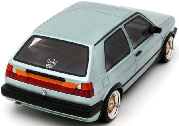 Volkswagen Golf Mk2 GTi 'Stance' Calypso Green 1:18 Scale Resin Car – OttOmobile Samurai Collection-OttOmobile-Diecast Model Centre