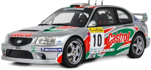Hyundai Accent WRC #10 Rally Monte Carlo 2001 A.McRae D.Senior 1:18 Scale Resin Car – OttOmobile