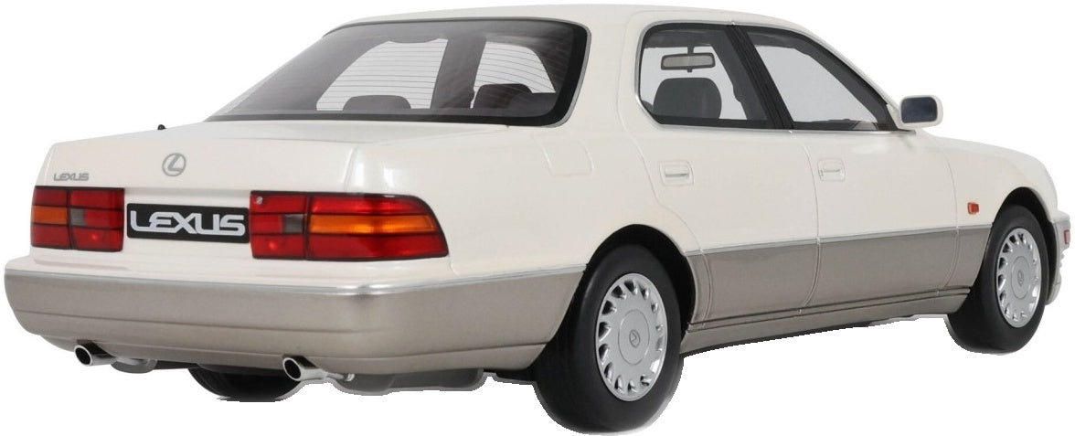 Lexus LS 400 Diamond White Pearl 051 1992 1:18 Scale Resin Car – OttOmobile