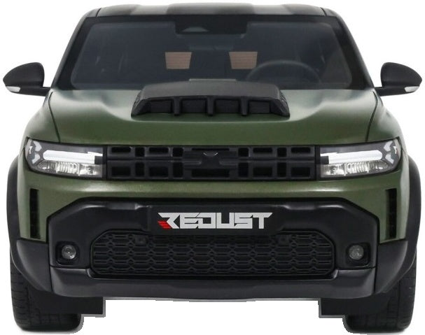 Dacia Duster Redust Sport 4x2 Hybrid Green 2025 1:18 Scale Resin Car – OttOmobile