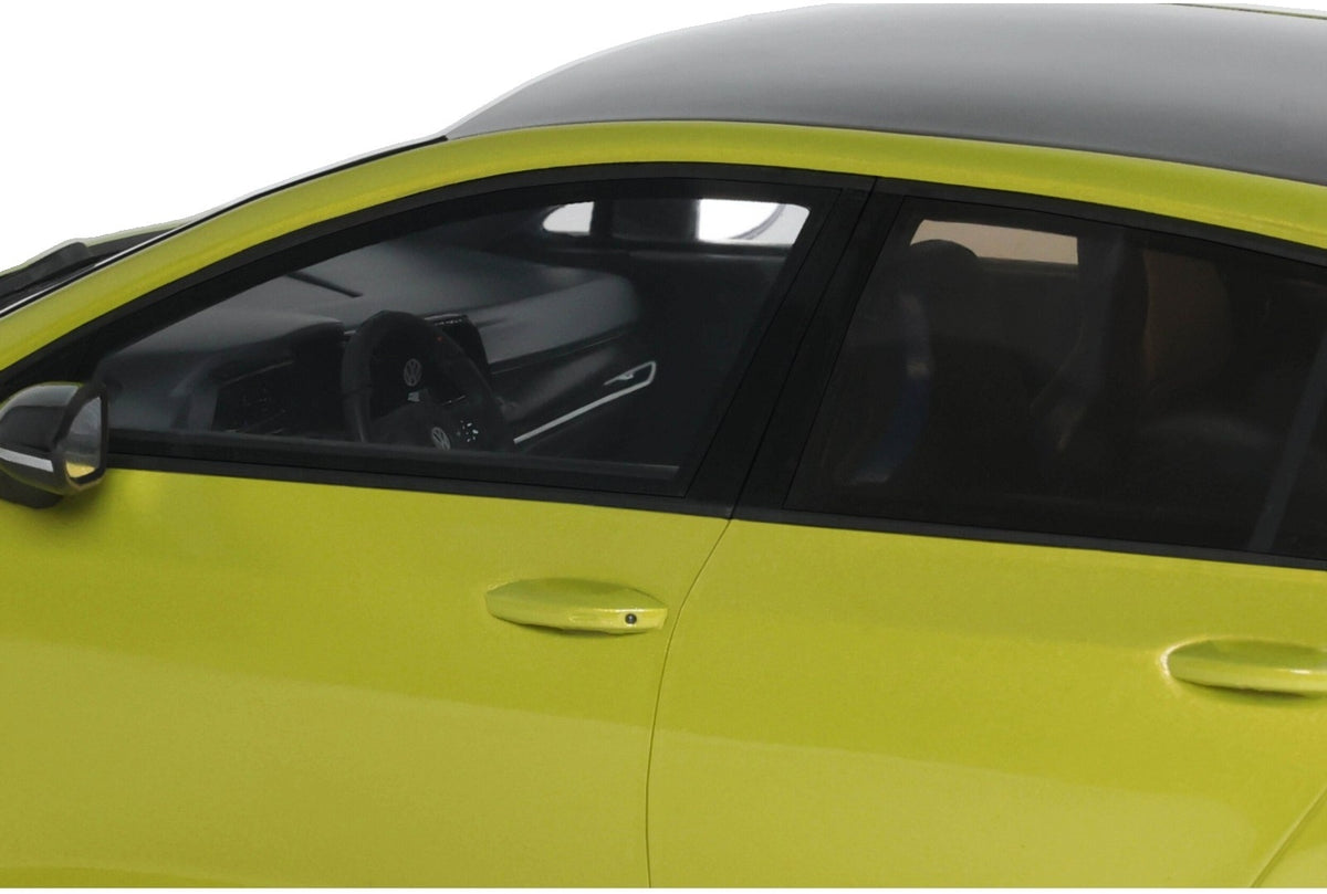 Volkswagen Golf Mk8 R 333 Limited Edition Lime Yellow Metallic 2023 1:18 Scale Resin Car – OttOmobile
