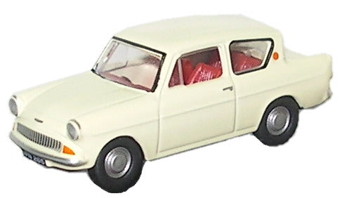 Ford Anglia 105e Morocco Beige 1:76 Scale Diecast Model Car – Oxford Diecast