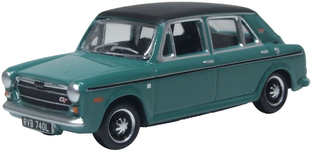 Austin 1300 GT Aqua 1:76 Scale Diecast Car – Oxford Diecast