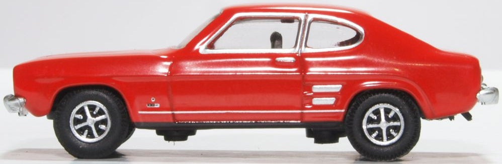 Ford Capri MK1 Sunset Red 1:76 Scale Diecast Car – Oxford Diecast