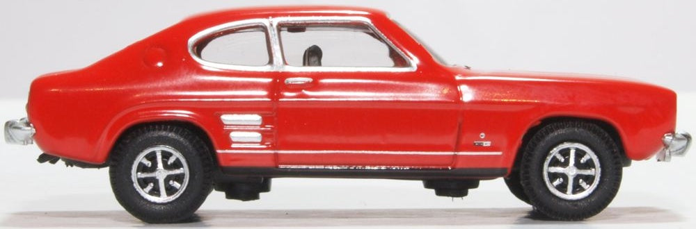 Ford Capri MK1 Sunset Red 1:76 Scale Diecast Car – Oxford Diecast