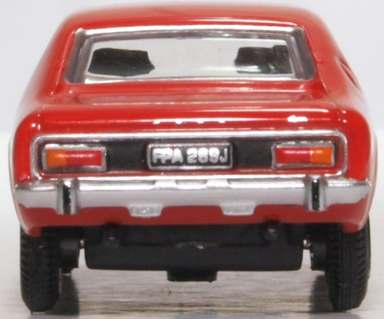 Ford Capri MK1 Sunset Red 1:76 Scale Diecast Car – Oxford Diecast