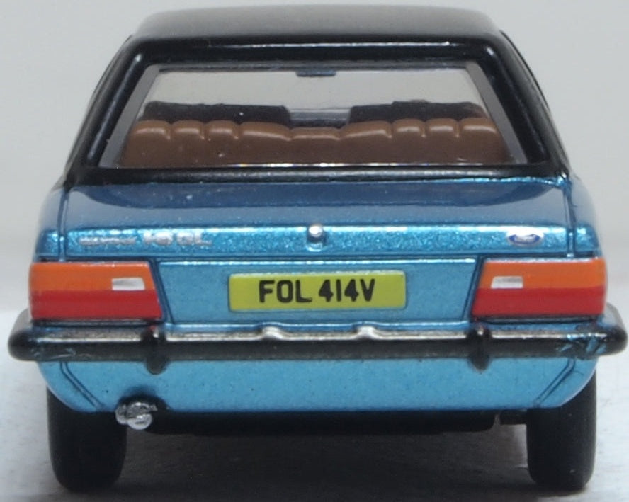 Ford Cortina MK5 Cosmos Blue 1:76 Scale Diecast Car – Oxford Diecast