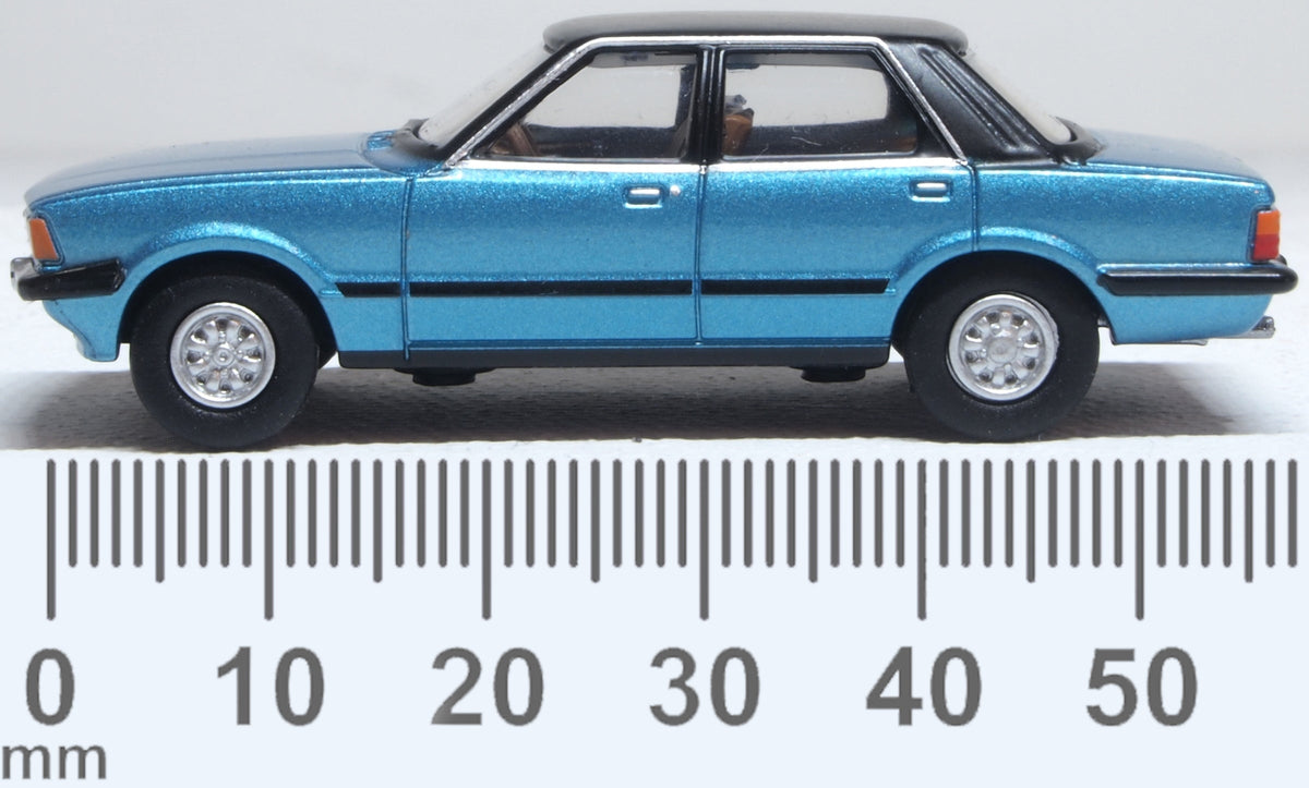 Ford Cortina MK5 Cosmos Blue 1:76 Scale Diecast Car – Oxford Diecast