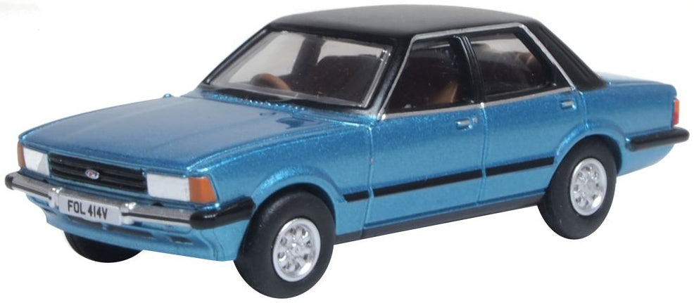 Ford Cortina MK5 Cosmos Blue 1:76 Scale Diecast Car – Oxford Diecast
