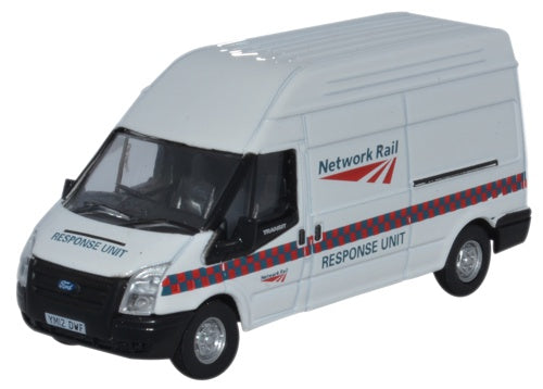 Ford Transit LWB High Roof Network Rail Response Unit 1:76 Scale Diecast Van – Oxford Diecast
