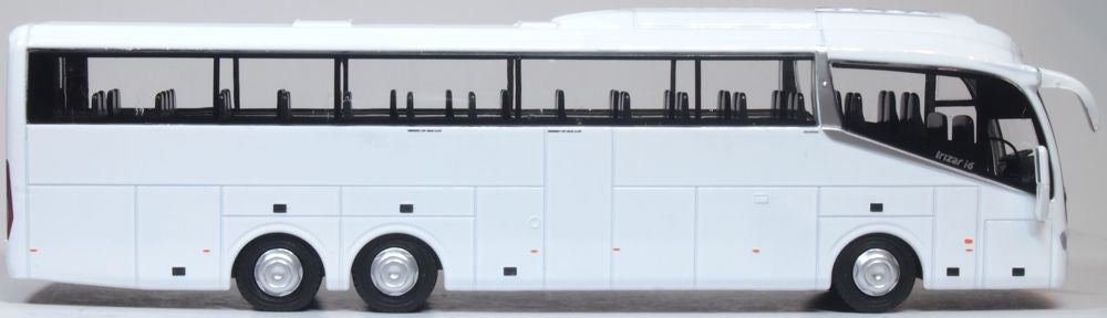 Scania Irizar i6 White 1:76 Scale Diecast Bus – Oxford Diecast