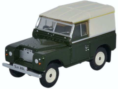Land Rover Series 3 SWB Hard Top Bronze Green w/Beige Roof 1:76 Scale Diecast Car – Oxford Diecast