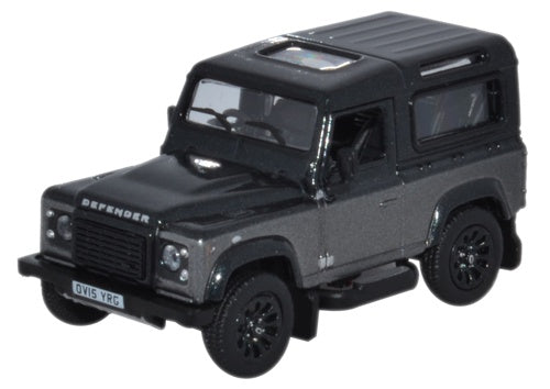 Land Rover Defender 90 SW Corris Grey 1:76 Scale Diecast Car – Oxford Diecast