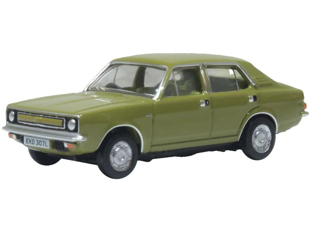 Morris Marina Limeflower 1:76 Scale Diecast Model Car – Oxford Diecast