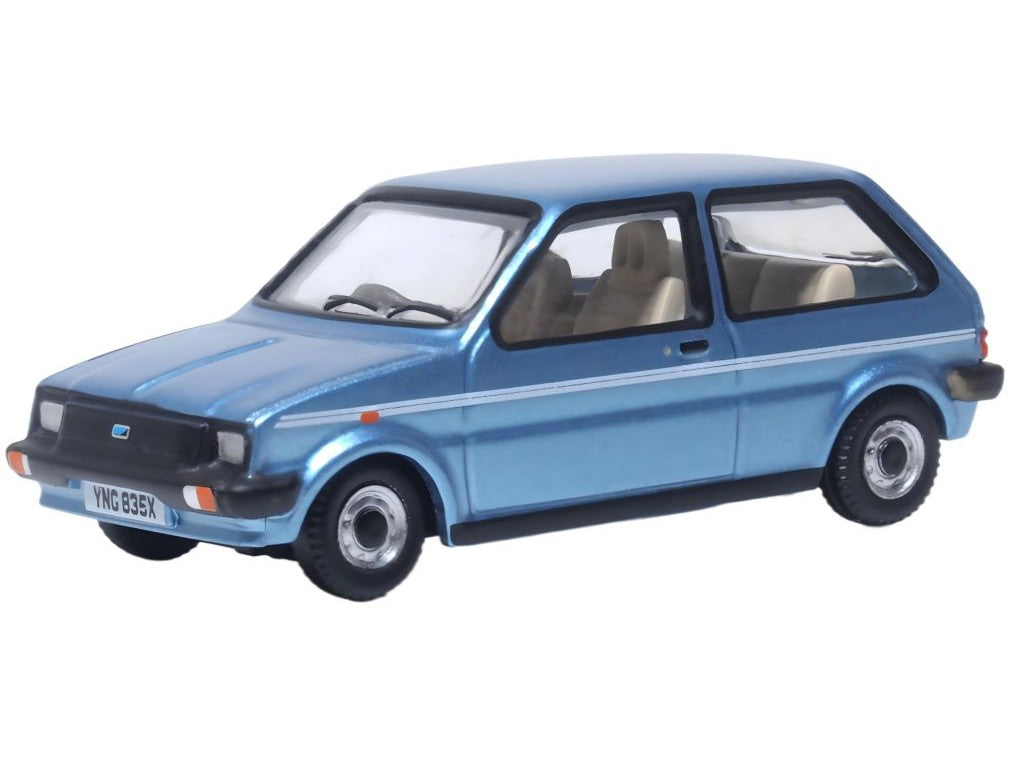 Austin Mini Metro Denim Blue Metallic - 1:76 Scale