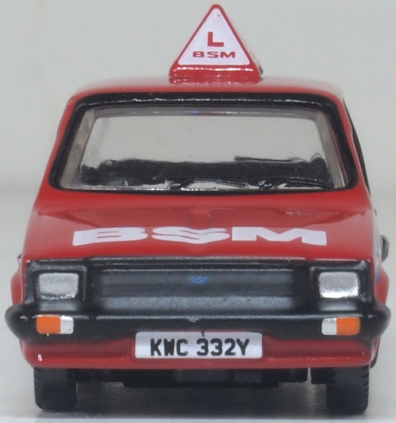 Austin Mini Metro British School of Motoring BSM 1:76 Scale Diecast Car – Oxford Diecast
