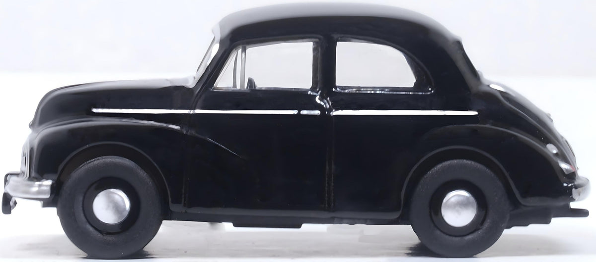 Morris Minor MMS Saloon Black 1:76 Scale Diecast Car – Oxford Diecast