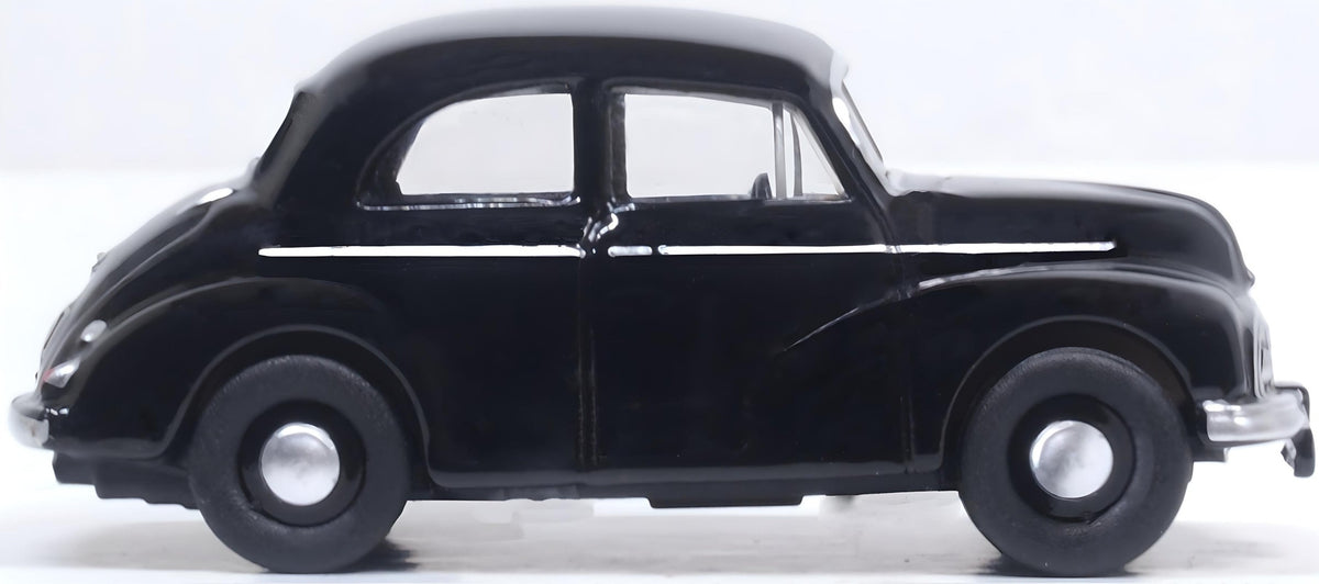 Morris Minor MMS Saloon Black 1:76 Scale Diecast Car – Oxford Diecast