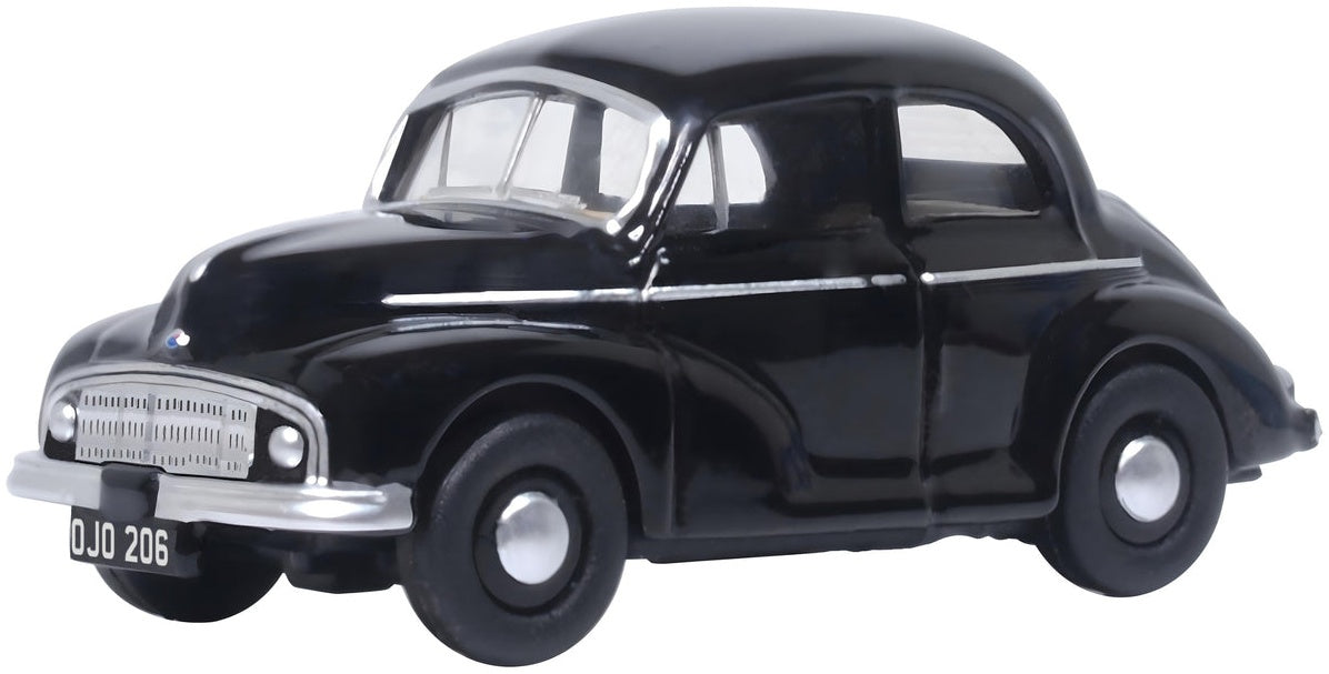 Morris Minor MMS Saloon Black 1:76 Scale Diecast Car – Oxford Diecast