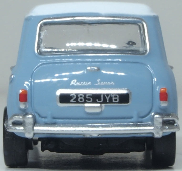 Austin Mini Speedwell Blue 1:76 Scale Diecast Car – Oxford Diecast