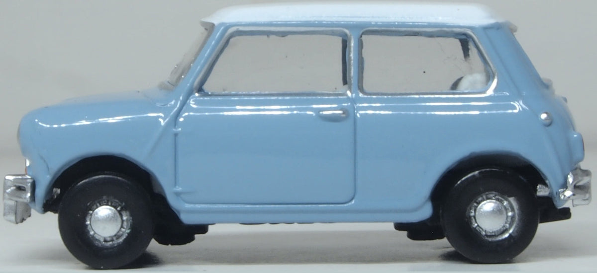 Austin Mini Speedwell Blue 1:76 Scale Diecast Car – Oxford Diecast