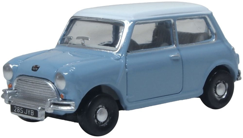 Austin Mini Speedwell Blue 1:76 Scale Diecast Car – Oxford Diecast