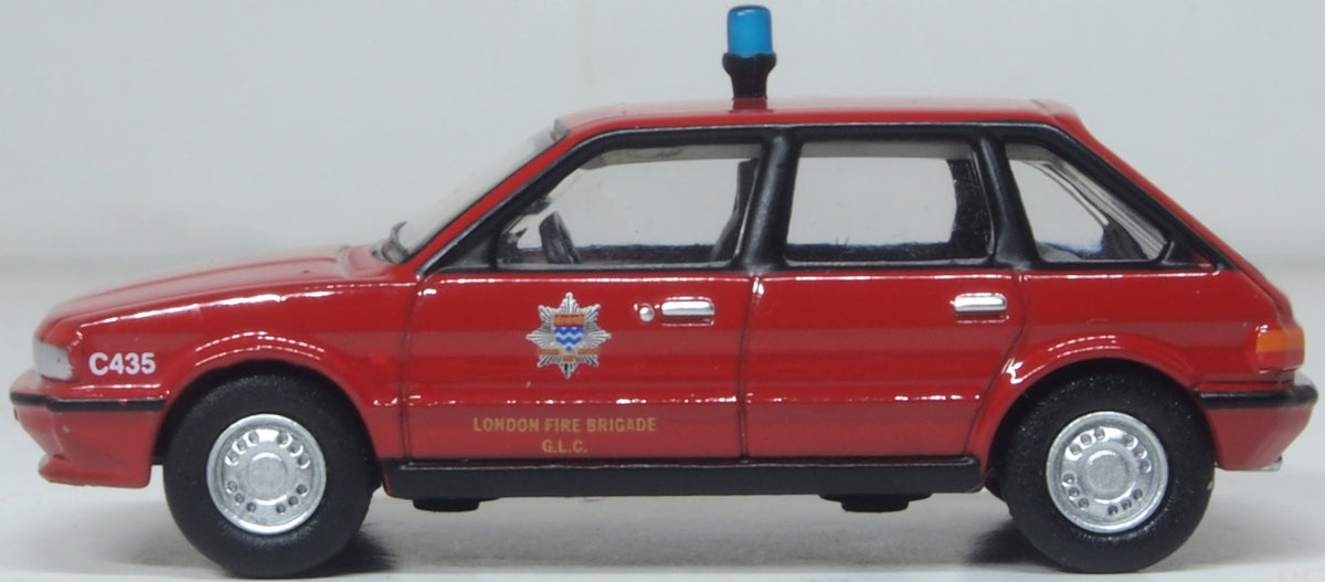 Austin Maestro London Fire Brigade 1:76 Scale Diecast Car – Oxford Diecast