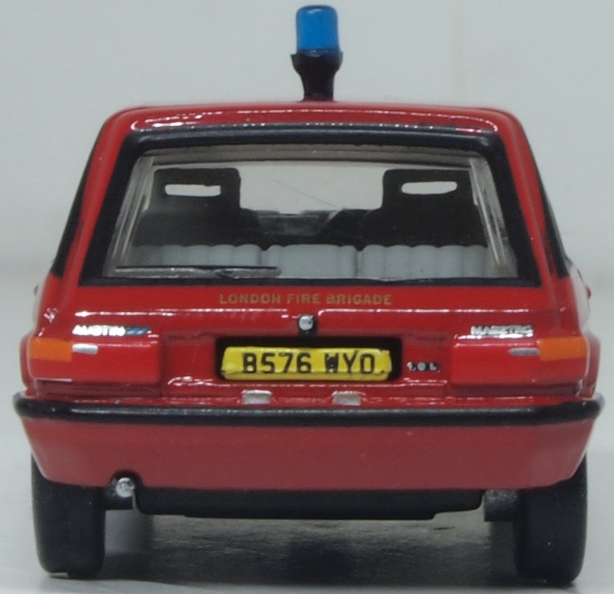 Austin Maestro London Fire Brigade 1:76 Scale Diecast Car – Oxford Diecast