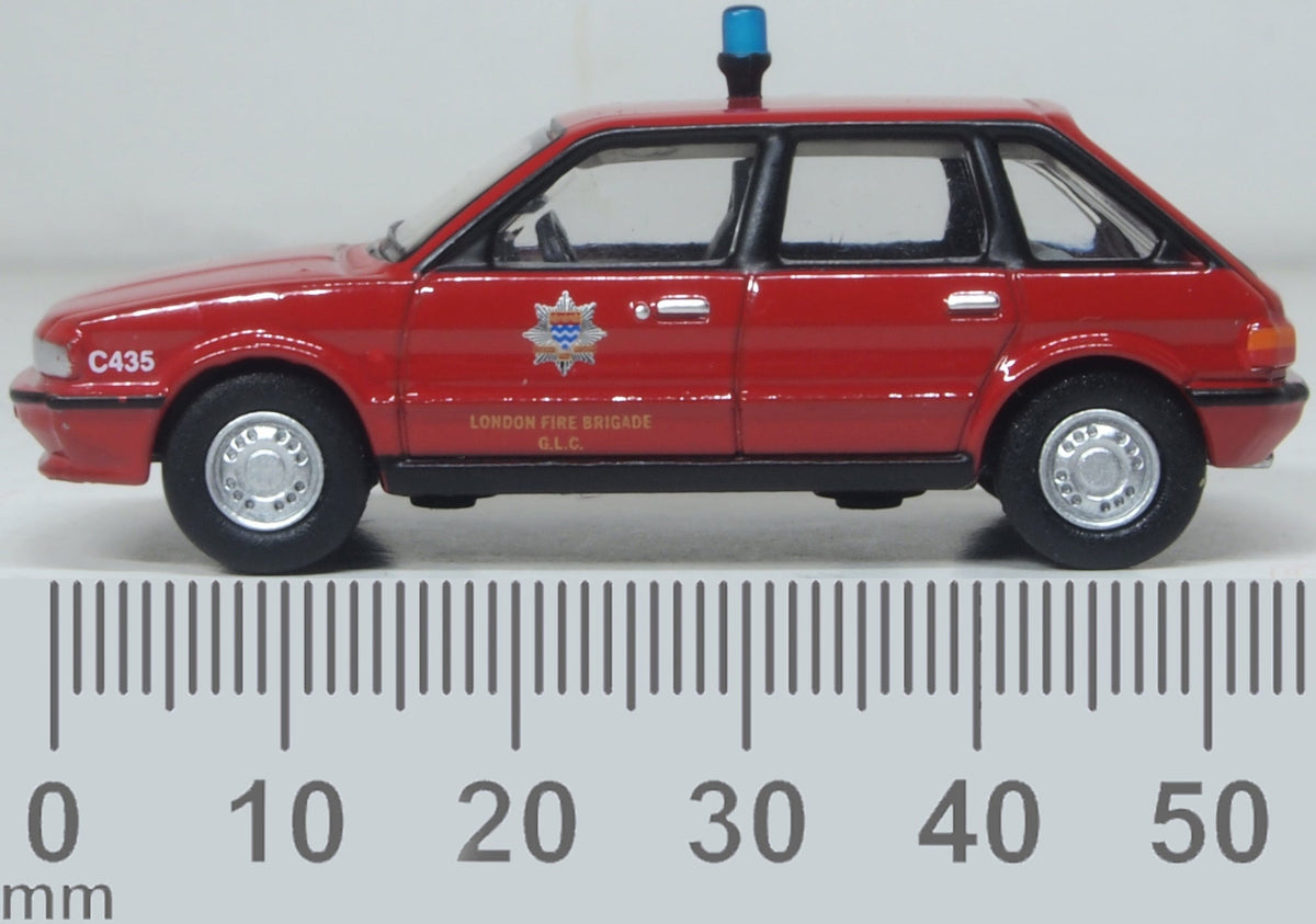 Austin Maestro London Fire Brigade 1:76 Scale Diecast Car – Oxford Diecast