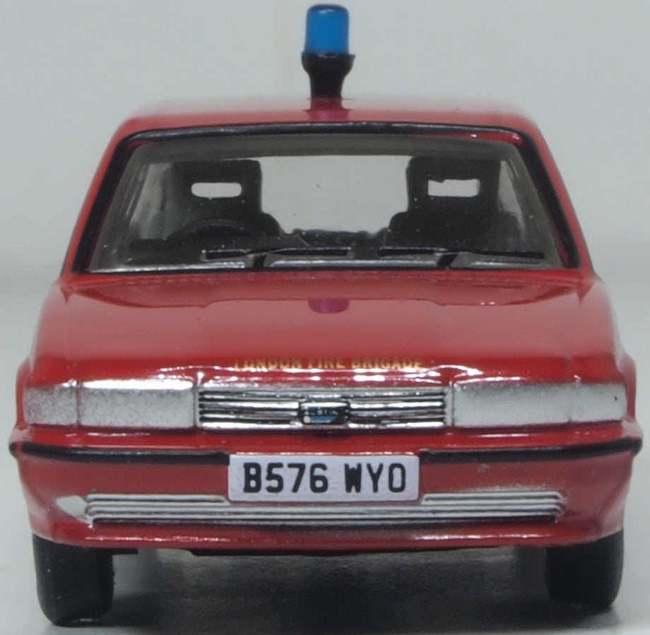 Austin Maestro London Fire Brigade 1:76 Scale Diecast Car – Oxford Diecast