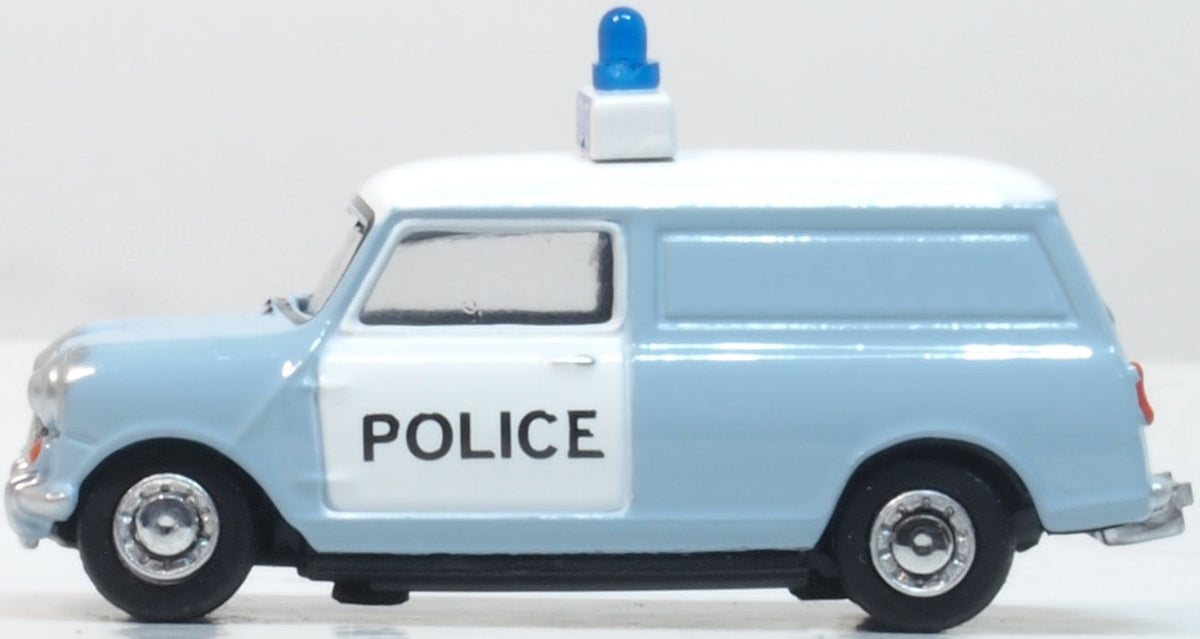 Mini Van West Mercia Police (Panda) 1:76 Scale Diecast Car – Oxford Diecast